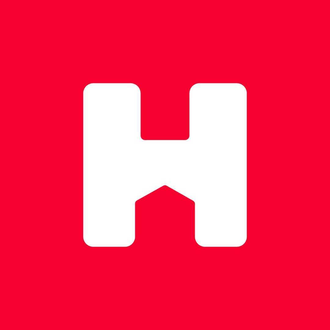 H logo